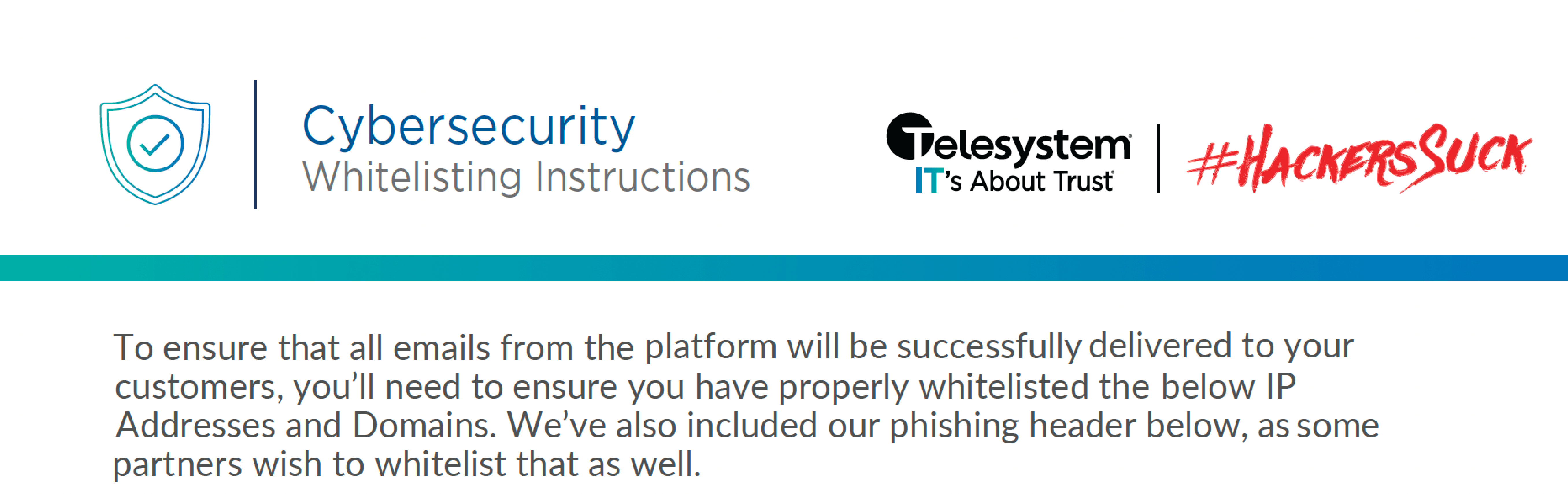 Telesystem Cybersecurity_Whitelisting Instructions Thumbnail